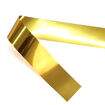 Fita Metalóide Metalizada 15 mm - Peça c/ 50 mt Cor da Fita Metalóide:Dourado
