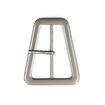 Fivela de Metal Triangular Fosca 50 mm - 1 Unidade Cor da Fivela:Prata