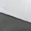 Fralda Nicoli PC Crochet e Faixa para Bordar 80x80cm Cor da Fralda Mabber:Branco