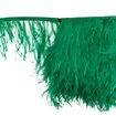 Franja de Plumas de Avestruz (Meio Metro) - Esmeralda