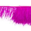 Franja de Plumas de Avestruz (Meio Metro) - Pink