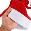 Gorro de Papai Noel de Veludo - 01 Unidade