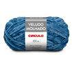 Fio Veludo Molhado 100g Círculo Cor da Lã Veludo Molhado:5272 - Cassino (Azul)