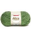 Lã Alice 100 gr - Círculo Cor da Lã Alice:0424 - Verde Bandeira