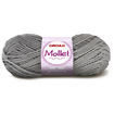Lã Mollet 40 gr - Círculo Cor da Lã Mollet:0700 - Alumínio