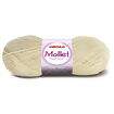 Lã Mollet 40 gr - Círculo Cor da Lã Mollet:8176 - Off White