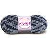 Lã Mollet Multicor 40 gr - Círculo Cor da Lã Mollet Mescla:9199 - Nublado