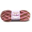 Lã Mollet Multicor 40 gr - Círculo Cor da Lã Mollet Mescla:9375 - Baú