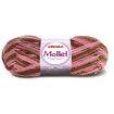 Lã Mollet Multicor 40 gr - Círculo Cor da Lã Mollet Mescla:9375 - Baú