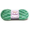 Lã Mollet Multicor 40 gr - Círculo Cor da Lã Mollet Mescla:9440 - Quartzo Verde