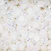 Meia Pérola Branca Irisada - Pct c/ 500 gr Tamanho da Meia Pérola:Nº 06 - Pct 500 gr