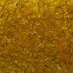 Miçanga 04 mm Transparente - Pct c/ 20 gr Cor da Miçanga:Dourado Médio