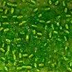 Miçanga 04 mm Transparente - Pct c/ 20 gr Cor da Miçanga:Verde Claro
