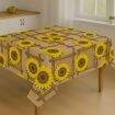 Toalha de Mesa Plástica Térmica Neo Sanem 1,00x1,40m - Girassol