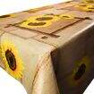 Toalha de Mesa Plástica Térmica Neo Sanem 1,00x1,40m - Girassol