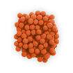 Pompom Solto 10 mm - Pct c/ 100 unidades Cor do Pompom Solto:011 - Laranja