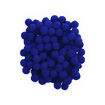 Pompom Solto 10 mm - Pct c/ 100 unidades Cor do Pompom Solto:018 - Azul Royal