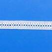 Renda de Algodão 18mm ArtePunto RA005 - Peça c/ 10 mt Cor:Branco