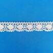 Renda de Algodão 15mm ArtePunto RA041 - Peça c/ 10 mt Cor:Branco