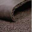 Tapete Capacho de Vinil Emborrachado Antiderrapante Liso 0,60x1,20m Cor:Marrom