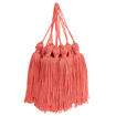 Tassel Pingente de Seda - Pct c/ 10 unidades Cor do Pingente Tassel:Coral