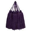 Tassel Pingente de Seda - Pct c/ 10 unidades Cor do Pingente Tassel:Roxo