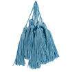 Tassel Pingente de Seda - Pct c/ 10 unidades Cor do Pingente Tassel:Azul Celeste