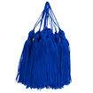 Tassel Pingente de Seda - Pct c/ 10 unidades Cor do Pingente Tassel:Azul Royal