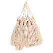 Tassel Pingente de Seda - Pct c/ 10 unidades Cor do Pingente Tassel:Creme