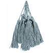 Tassel Pingente de Seda - Pct c/ 10 unidades Cor do Pingente Tassel:Prata