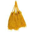 Tassel Pingente de Seda - Pct c/ 10 unidades Cor do Pingente Tassel:Mostarda