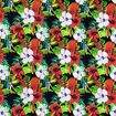 Tecido Estampado Digital 100% Algodão 0,50 x1,50 mt - Floral Hibisco