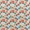 Tecido de Algodão Estampado (Meio Metro) - Carrinhos Divertidos
