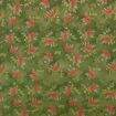 Tecido de Algodão Estampa Digital (Meio Metro) - Natal Folhagem Verde