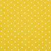 Tecido de Algodão Estampado (Meio Metro) - Poá Amarelo/Branco