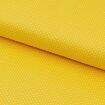 Tecido de Algodão Estampado (Meio Metro) - Poá Amarelo/Branco