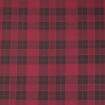 Tecido de Algodão Estampado (Meio Metro) - Xadrez e Listras Bordô e Preto