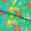 Tecido de Algodão Estampado (Meio Metro) - Flora e Fauna