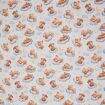 Tecido de Algodão Estampado (Meio Metro) - Bichinhos Dorminhocos