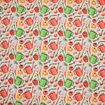 Tecido de Algodão Estampado (Meio Metro) - Legumes e Utensílios