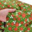 Tecido de Algodão Estampado (Meio Metro) - 2412 Natal Floral Mini Poinsétia