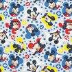 Tecido Belize Döhler Licenciado Decoração e Artesanato 1,40m Largura - 1 Metro Cor:Mickey Mouse 08 Azul
