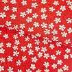 Tecido Chita de Algodão (Meio Metro) Ref. 3122V2 - Vermelho/Branco