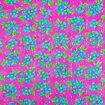 Tecido Chita de Algodão (Meio Metro) Ref. 3027V1 - Pink/Turquesa/Verde