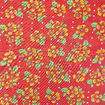 Tecido Chita de Algodão (Meio Metro) Ref. 3027V2 - Vermelho/Laranja/Verde