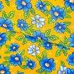 Tecido Chita de Algodão (Meio Metro) Ref. 3120V1 - Amarelo/Azul/Verde