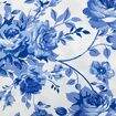 Tecido Belize Döhler Decoração e Artesanato 1,40m Largura - 1 Metro Cor:Foral Azul