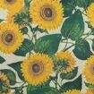 Tecido de Decoração Havana Estampa Digital com Proteção (Meio Metro) - 5654D Girassol