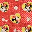 Tecido de Algodão Estampa Digital (Meio Metro) - Coleção Disney Minnie e Corações