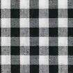 Tecido de Algodão Estampado (Meio Metro) - Xadrez Preto